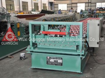 Steel Cold Roll Forming Machine / Garage Corrugated Roof Sheeting Machine