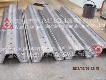 Grain Silo Roll Forming Machine / Corrugated Sheet Making Machine Hydraulic Punching